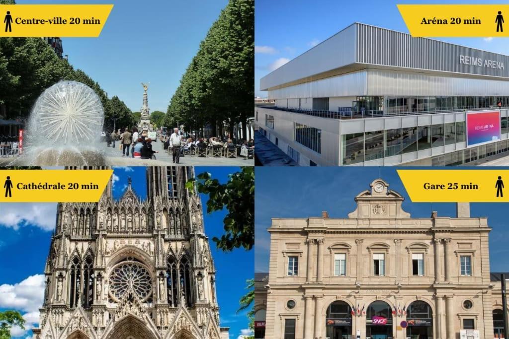 Ete Magnifique T2 Tout Equipe Proche Centre-Ville Reims Zewnętrze zdjęcie